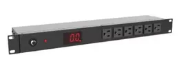 Rack Mount PDU with Display for Current Monitoring