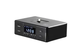 Alarm clock bluetooth speaker with FM radio