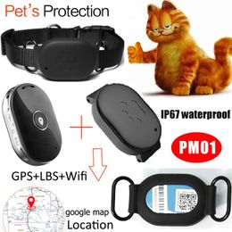 2G Waterproof IP67 Mini Pets GPS Tracker PM01
