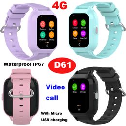 4G IP67 waterproof GPS Watch for Kids with video call