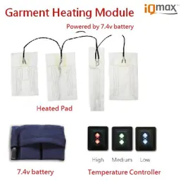 Garment Heating Module - IQmax 7.4V