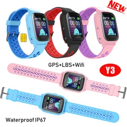 IP67 waterproof 2G Kids Personal GPS Watch tracker
