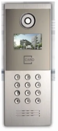 SIP IP door phone with video camera