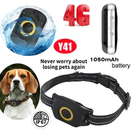 Waterproof IP67 4G Pets GPS Tracker with safety zone