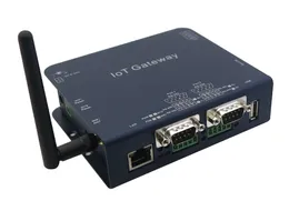 2-Port Modbus TCP to RTU/ASCII Gateway - 230.4 Kbps