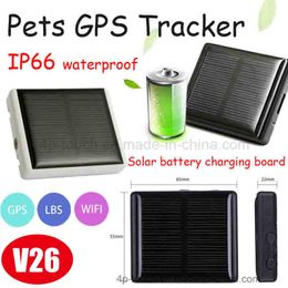 Solar charge IP67 waterproof 2G Animal GPS Tracker V26