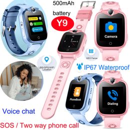 IP67 waterproof 2G GPS Watch for Kids with Voice chat