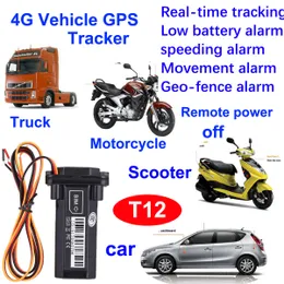 4G LTE Waterproof Vehicle GPS Tracker T12