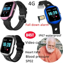 4G IP67 Waterproof Smart Watch GPS Tracker D45T