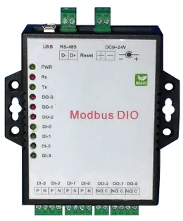 USB/RS485 Modbus RTU-4DI/3DO