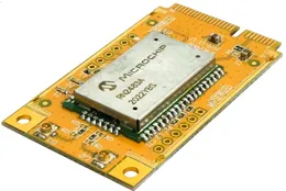 LoRaWAN™ modem module based on Microchip™ RN2483A