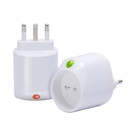 Plug-in Power Monitor and Switch-EU with 2 light colors