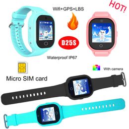 2G IP67 waterproof GPS Smart Watch for Kids D25S