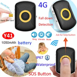 4G Waterproof Personal GPS Tracker with Fall Down Alert